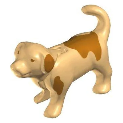 Hundewelpe stehend