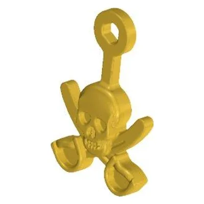 Haarschmuck-Totenkopf
