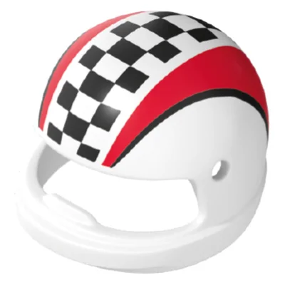 Helm-Motorradpolizist