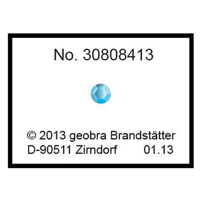 Etikett Strass-Stein 5450 Fee Aquarella