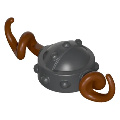 Topfhelm-Hörner gedr.