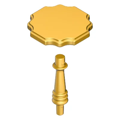 Rundtisch-Platte/Säule
