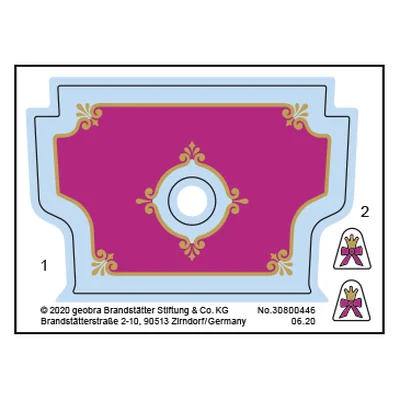 Etikett 70449 "Romantische Pferdekutsche
