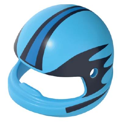 Helm-Motorradpolizist