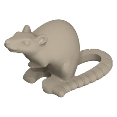 Ratte sitzend