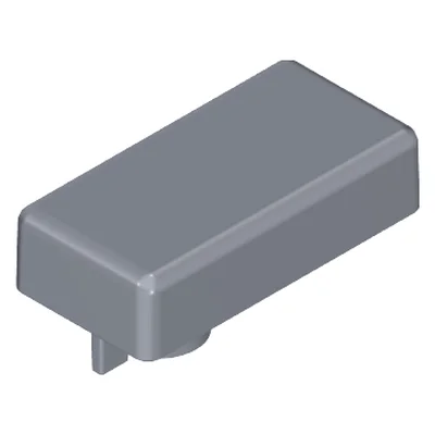 Bauklotzhälfte-Rechtec