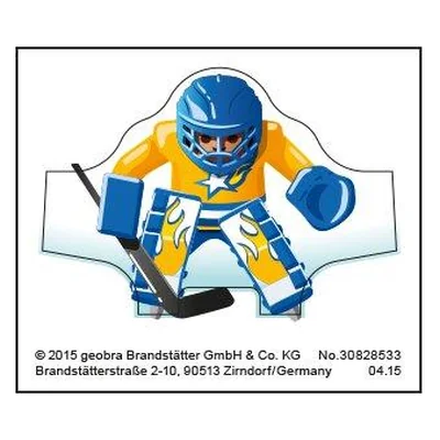 Etikett 6192 "Eishockey-Tortraining"