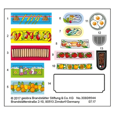 Etikett 9269 "Große Familienküche"