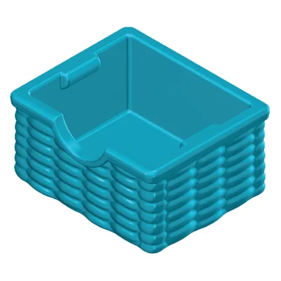 BS-Regal 33x28x85-Korb