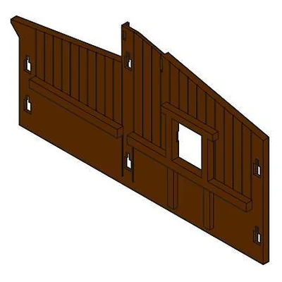 Krippe-Rückwand