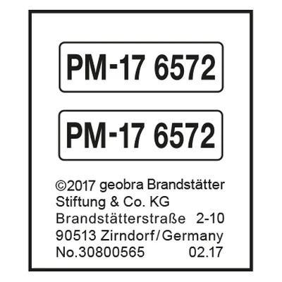 Etikett 6572 "Sportwagen"