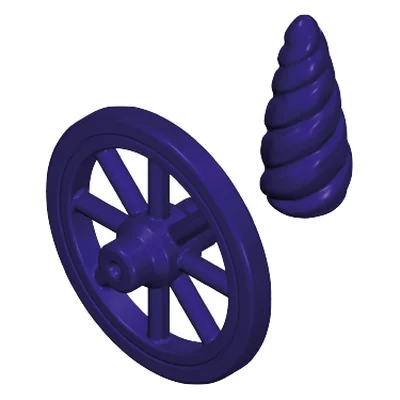 Spinnrad-Rad/Wolle