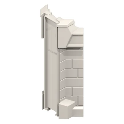 BS-Mauer-Ecke 90°