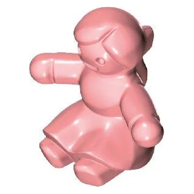 Puppe sitzend