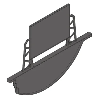 Rückwand-Skatepark