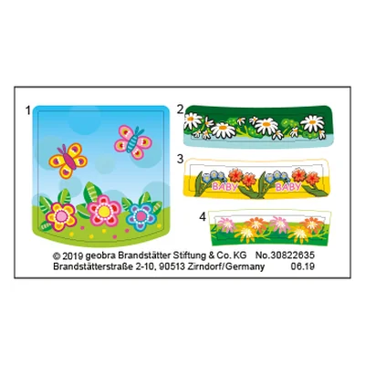 Etikett 70210 "Babyzimmer"