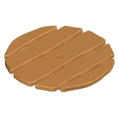Tischpl.-rund-Holz D75