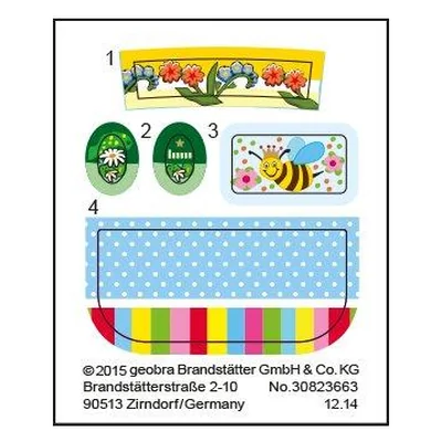 Etikett 5368 "Mutter mit Babywickeltisch