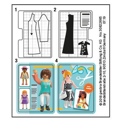 Etikett 70208 "Schlafzimmer mit Nähecke"