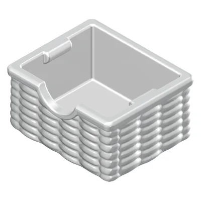 BS-Regal 33x28x85-Korb