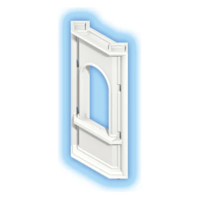 BS-Wand 120/45 Fenster