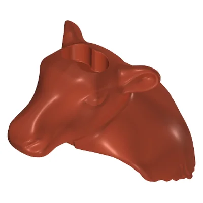 Haube-Hirsch-Kopf