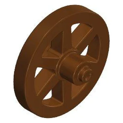 Holzrad-Kastenschubkar