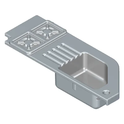 Camper-Herd/Spüle