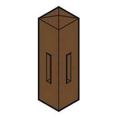 Zaun-Holz-Pfosten II
