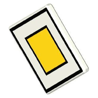 Verkehrsschild Vorfahr