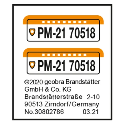 Etikett 70518 "Mobiler Hufschmied"