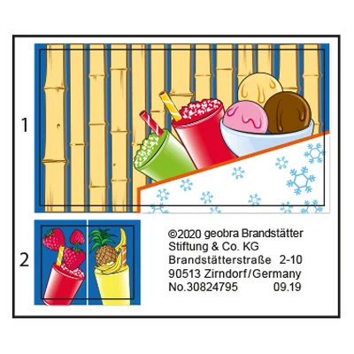 Etikett 70251 "Slush Ice-Verkäufer"