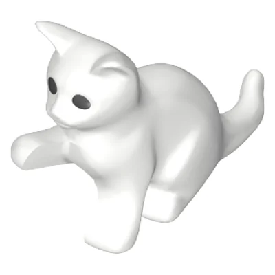 Katzenjunges sitzend