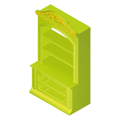 Bücherschrank-Gehäuse
