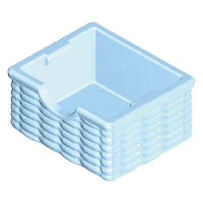 BS-Regal 33x28x85-Korb