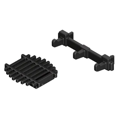 Rost/Hakenleiste-Grill