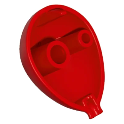 Luftballonhälfte-Oval