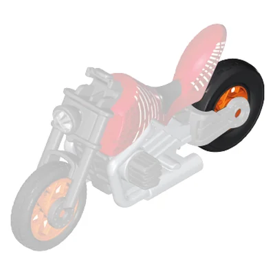 Rad-Chopper Hinten