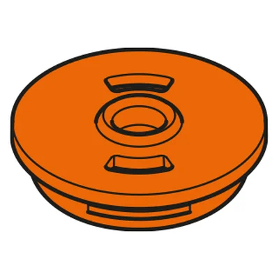Bürste D45x96 Deckel