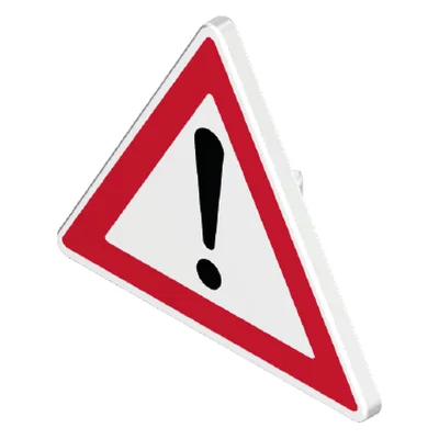 Strassenschild Dreieck