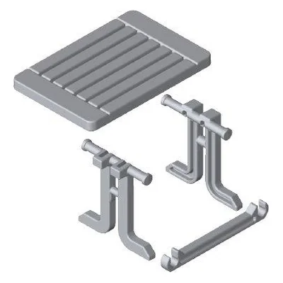Klapptisch 62X41 4Tlg.