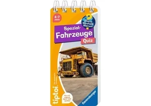 Tiptoi 49313 Wieso? Weshalb? Warum? Buch Quiz Spezialfahrzeuge