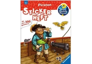Tiptoi 32941 Wieso? Weshalb? Warum? Stickerheft Piraten