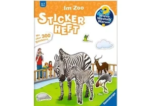 Tiptoi 32943 Wieso? Weshalb? Warum? Stickerheft Im Zoo